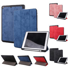 Smart Vintage Leather Tri-fold For iPad 9th 8th 7th/Pro 9.7