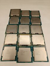 Lot Of 15 Mixed CPU's (5x) I5-4590 (1x) I5-6500 (1x) I7-2600 & More Tested Works picture