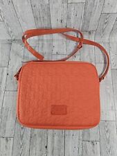 Michael Kors Orange Neoprene Fabric iPad Tablet Case Sleeve Zip Bag 8 X 10.5  picture