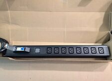 New LCD Metered PDU 240V 30A L8-30P 8x C19 Cryptocurrency Mining with Breaker picture