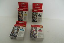 LOT-4 Canon BCI-6C BCI-6BK BCI-6M BCI-6Y C/M/Y/K Ink Cartridge Set for PIXMA NEW picture