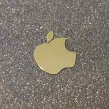 Gold Apple Label / Aufkleber / Sticker / Badge / Logo 13mm x 15mm [007g] picture