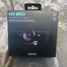 New Logitech - MX Brio Ultra HD 4K Video Conference, Gaming &  Streaming Black picture