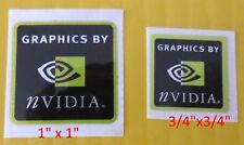 2pcs NVIDIA brand new  badge or logo ( 1