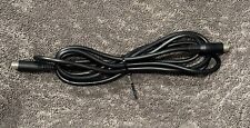 Mini Din 6 Pin Black Cable 6 ft Male Male Minidin picture