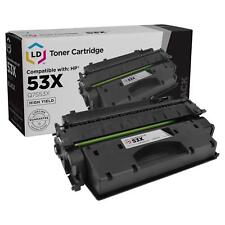 LD Products Compatible Toner Cartridge Replacement HP 53X Q7553X HY Black picture