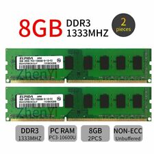 16GB 2x 8GB 4GB DDR3 1333Mhz PC3-10600U 240Pin DIMM Desktop Memory For Elpida picture