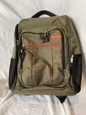 Targus Grove Convertible  Laptop Backpack/Messenger Bag Briefcase Olive Green picture