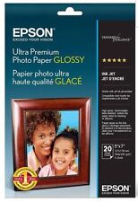 Epson Ultra Premium Photo Paper GLOSSY (5x7 Inches, 20 Sheets) (S041945) picture