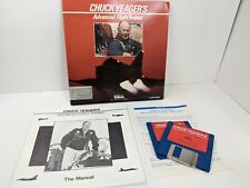 🔥 Chuck Yeager's Advanced Flight Trainer 1983 Macintosh 512k SE II w/Manuals picture