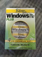 Brand New Professor Teaches Microsoft Windows Me Plus 4 CD Tutorial Set  picture