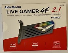 AVerMedia Live Gamer 4K 2.1 - PCIe - HDMI Game Capture Card - GC575 - NEW in BOX picture