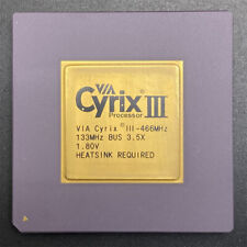 VIA Cyrix III 466MHz CPU C3 Samuel 1.8V Socket370 32-Bit Processor PGA370 RARE picture