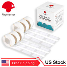 Phomeme White Square Self-Adhesive Thermal Label Sticker Paper for D30 Printer picture