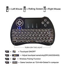 mini i8 2.4GHZ mini Wireless Keyboard Touchpad for Smart TV Android Box PC HTPC picture