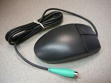 New Logitech Mouse Black PS2 Optical Mouse 2 Button Scroll picture