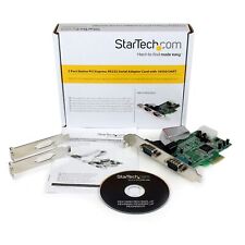 StarTech.com 2 Port Native PCIe RS232 Serial Adapter Card 16550 UART PEX2S553... picture