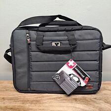 SwissGear Anthem Black Computer Slimcase  Travel Bag Fits up to 17