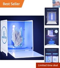 Large UV Curing Box for Resin Models 405nm UV Curing Light Box with 360° Turn... picture