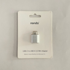 Nonda USB Adapter For Apple MacBook & Pro USB-C To USB-A 3.0 Mini MI22SLRN New picture