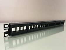 PANDUIT NKFP24Y NetKey 24 Port Snap-in Patch Panel Faceplate w/ open Box picture