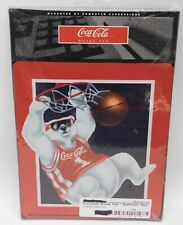 Vintage Mouse Pad: NIB - Coca-Cola - 1996 Basketball Bear picture