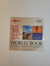 World Book 1998 Multimedia Encylopedia Deluxe Edition (CD, 1997 IBM) BRAND NEW picture