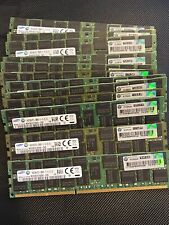 192GB (12x16GB) M393B2G70QH0-CK0 SAMSUNG 16GB 2RX4 PC3-12800R SERVER MEMORY RAM picture