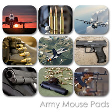 ARMY CUSTOM MOUSE PAD MILITARY GUN RIFLE LOGO MOUSEPAD  (MM-02) picture