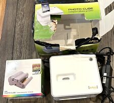 Vupoint Solutions Photo Cube Compact Photo Printer IP-P20-VP & Color Cartridge picture