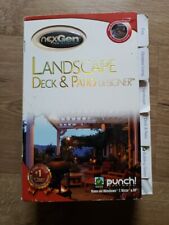 Punch Landscape Deck & Patio Design NexGen PC Software Preowned picture