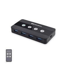 Cable Matters USB Switcher 4 Port USB 3.0 for 4 PCs 4 Input 4 Output 5Gbps USB S picture