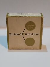 Vintage T23 Silk Black Med Ink Ribbon For IBM Models C&D  NEW picture