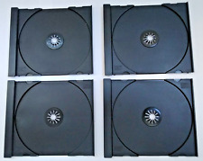 4 Replacement Tray Black Inner Inserts FOR Music CD Games DVD Movie Jewel Cases picture