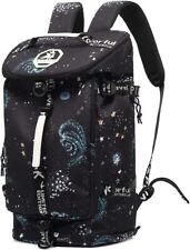 Cool Gym Duffle Bag Backpack 4-Way Waterproof with Shoes Starry Sky  picture