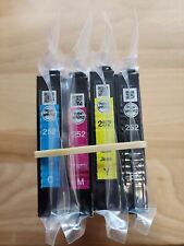 4 Genuine Epson 252 Black & Color Ink WF3620 WF5690 WF7610 WF7620 (NOT Initial) picture