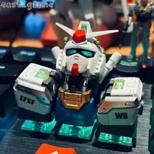 3 PCS 3D RGB Luminous Keycaps RX-78-2 Gundam Light transmission For MX Keyboard picture