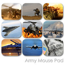 ARMY CUSTOM MOUSE PAD MILITARY GUN RIFLE LOGO MOUSEPAD  (MM-06) picture
