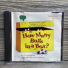 Vintage Simon & Schuster 1995 How Many Bugs In A Box CD ROM PC Game Windows picture