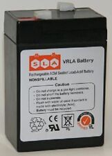 6V 6 Volt 5Ah Rechargeable Sealed Lead Acid Battery Replaces 4.5Ah 4Ah picture