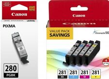 Genuine Canon PGI-280 CLI-281 Ink Cartridges-B/C/M/Y) Setup For TS8320 TR7520 picture