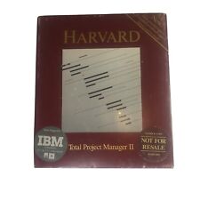 Harvard Total Project Manager II  2.0 - Vtg Software - 1st Printing 1986 - Rare picture