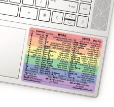 Synerlogic Word/Excel Windows Shortcut Sticker | Reference Guide Keyboard Sho... picture