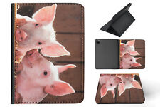 CASE COVER FOR APPLE IPAD|CUTE BABY PIGLETS PIGS 9 picture
