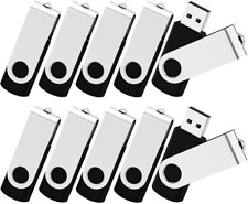 Kootion Lot 10/50/100Pcs 4GB USB 2.0 Metal Anti-skid Swivel Flash Drives Memory  picture