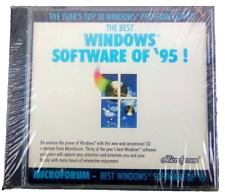 Vintage Microforum The Best Windows Software of 95 CD New & Sealed picture