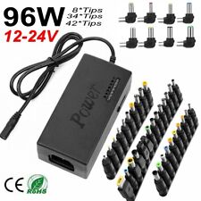 8/34 Tips 96W Universal Power Supply Charger for Laptop & Notebook AC/DC Power picture