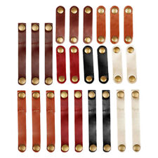 24PCS Earphone Wrap Winder cable Leather Leather data wire winderss Practical picture