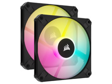 CORSAIR AF SLIM Series, AF120 RGB SLIM, 120mmx15mm Fluid Dynamic RGB Fan, Dual P picture