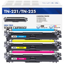 3-Pack TN221 C/M/Y Toner Compatible With Brother TN-225 HL-3170CDW MFC-9130CW picture